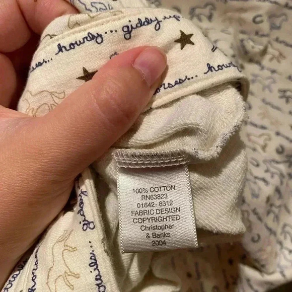 Y2K CHRISTOPHER & BANKS WESTERN HORSE BUTTON UP CARDIGAN LONG SLEEVE SIZE M - Picture 2 of 5